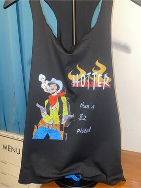 NEW! HOTTER THAN A $2 PISTOL- Tank top